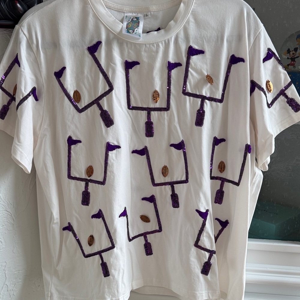 Queen of Sparkles Football 🏈 Top